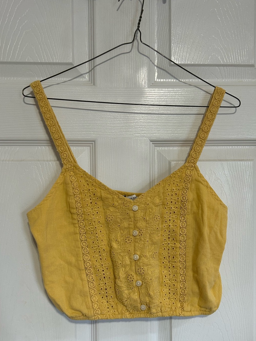 American Eagle Outfitters Yellow Tank Top S NWOT